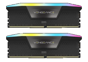 رم دسکتاپ (32GB*2) 64 گیگابایت Corsair مدل VENGEANCE RGB DDR5 5600MHz